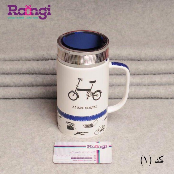 ماگ سرامیکی کلاسیک طرحدار
