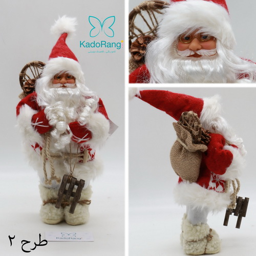 فروش اینترنتی عروسک بابانوئل 30 سانتی کریسمس